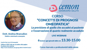 25 febbraio, 4-11-18-25 marzo e 1 aprile: Concetti di prognosi omeopatica (webinar)