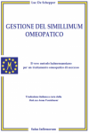 Gestione del simillimum omeopatico (Copertina rovinata)  Luc De Schepper   Salus Infirmorum