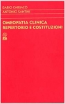 Omeopatia clinica - repertorio e costituzioni  Dario Chiriacò Antonio Santini  Nuova Ipsa Editore