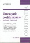 Omeopatia Costituzionale  Autori Vari   Edi-Lombardo