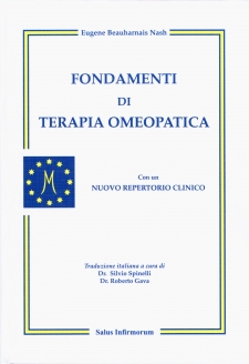 Fondamenti di Terapia Omeopatica  Eugene Beauharnais Nash   Salus Infirmorum