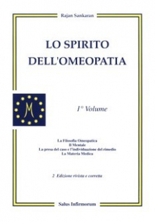 Lo Spirito dell'Omeopatia (Copertina rovinata)  Rajan Sankaran   Salus Infirmorum