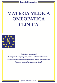 Materia Medica Omeopatica Clinica  Ioannis Konstantos   Salus Infirmorum