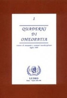 Quaderni di Omeopatia - 2° vol.  Pierre Schmidt   Cemon