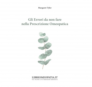 Gli errori da non fare nella prescrizione omeopatica